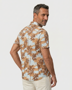 Acapulco Resort Shirt - Sunset Palm