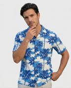 Acapulco Resort Shirt - Azure Palm
