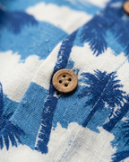 Acapulco Resort Shirt - Azure Palm