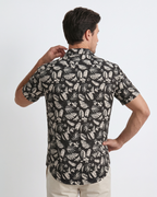 Monochrome Jungle Shirt - Obsidian Jungle