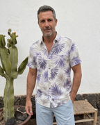Palma Mao Shirt - Mediterranean Blue