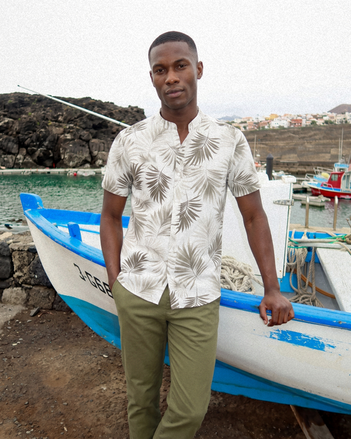 Camisa Palma Mao - Olivar