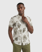 Palma Mao Shirt - Olive Grove