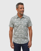 Camisa Sahara Palm - Sage Palm