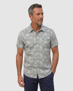 Camisa Sahara Palm - Sage Palm