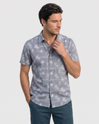 Camisa Sahara Palm - Oasis Azul