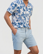 Tailored Bermuda - Coast Blue
