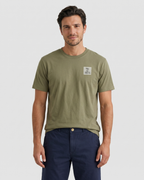 Heritage Modal Tee - Moss Green
