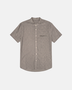 Lagos Mao Shirt - Stone Taupe