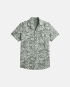 Ibizan Leaf Shirt - Sage Leaf