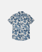 Azzurro Botanical Shirt - Azurro Blue
