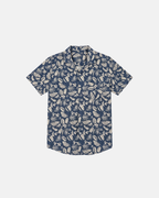 Monochrome Jungle Shirt -Navy Jungle