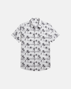 Sahara Palm Shirt - Obsidian Palm